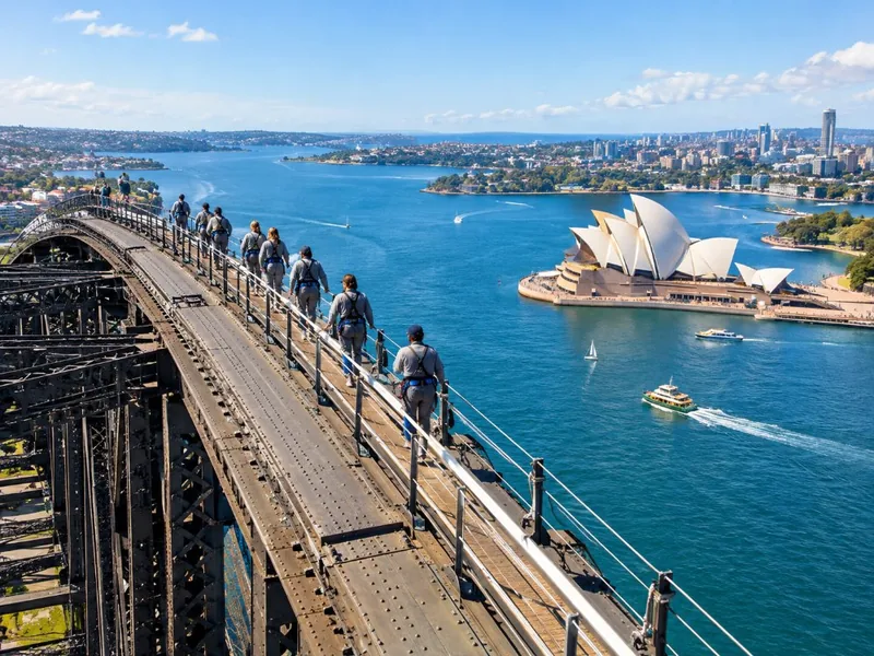 BridgeClimb au sommet du Harbour Bridge de jour